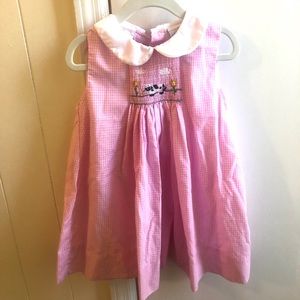 Petit Ami smocked dress